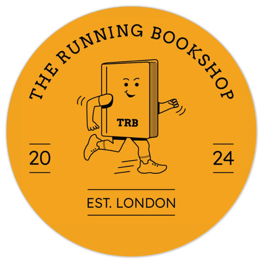 The Running Bookshop Sticker - Orange